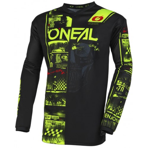 Джерсі Oneal Element Attack V.23 Black/Yellow