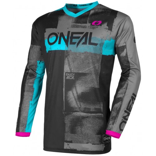 Джерсі жіноча Oneal Element Roller V.26 Black/Blue