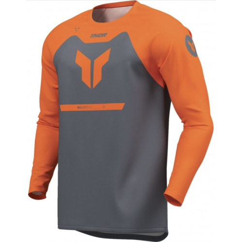 Джерси детская Thor Ridemode Gray/Orange