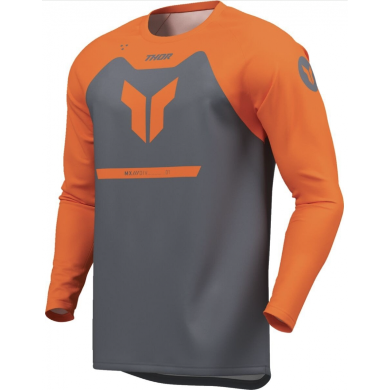 Джерси детская Thor Ridemode Gray/Orange