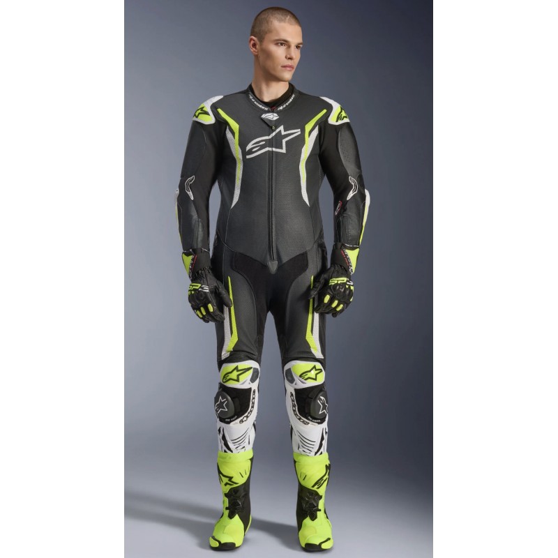 Мотокомбінезон Alpinestars GP Tech V5 Black/White/Yellow