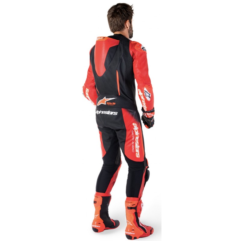 Мотокомбінезон Alpinestars GP-R7 Black/ Mid Red
