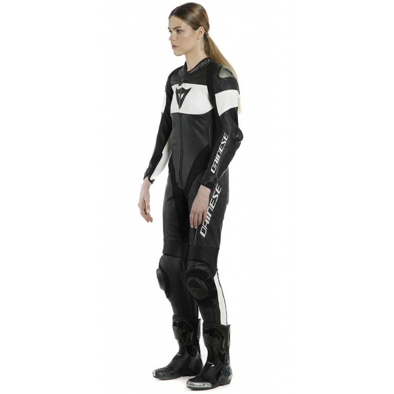 Мотокомбинезон женский цельный Dainese Imatra Perforated Black/ White