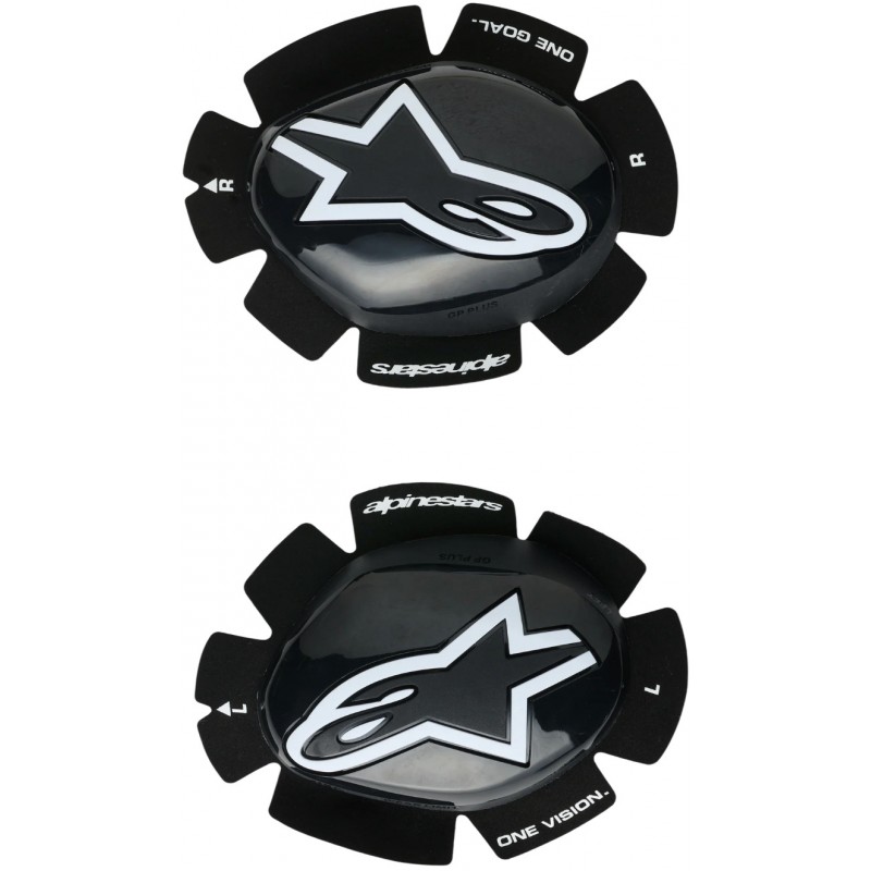 Слайдери для мотокомбінезону Alpinestars GP Plus Black/White