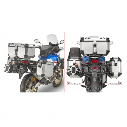 Кріплення кофрів Givi Trekker Outback CRF1000L Africa Twin 2018-19