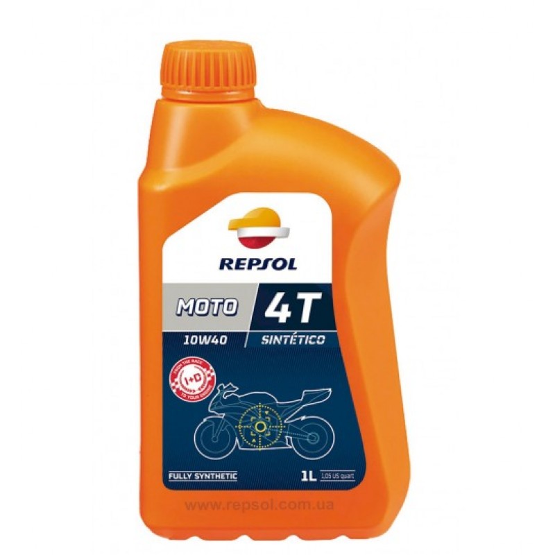 Масло моторное Repsol Moto Sintetico 4T 10W40 Масло моторное Repsol Moto Sintetico 4T 10W40