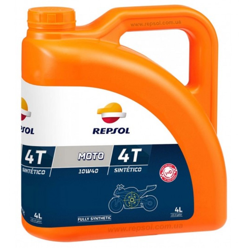 Масло моторное Repsol Moto Sintetico 4T 10W40 Масло моторное Repsol Moto Sintetico 4T 10W40