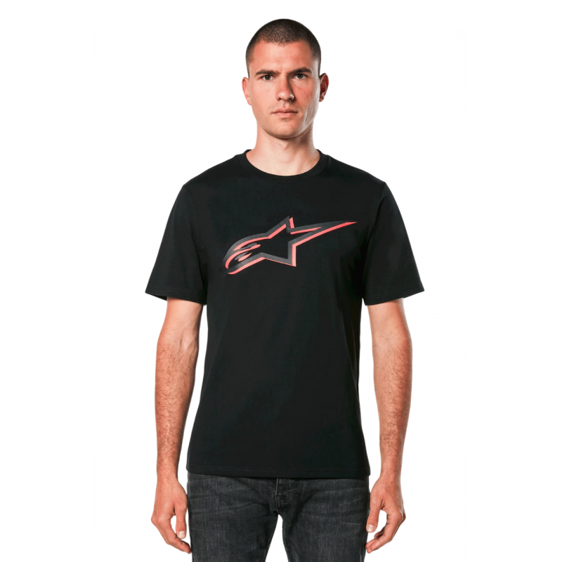 Футболка Alpinestars Shadow CSF Black/Red