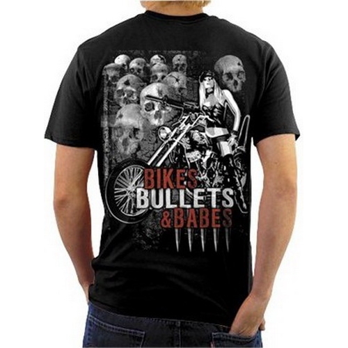 Футболка Lethal Threat Bikes Bullets & Babes