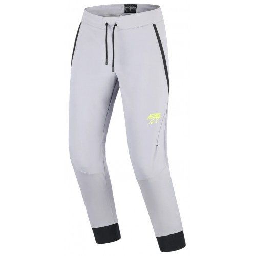 Мотобрюки Alpinestars Aeroshell Grey/Yellow