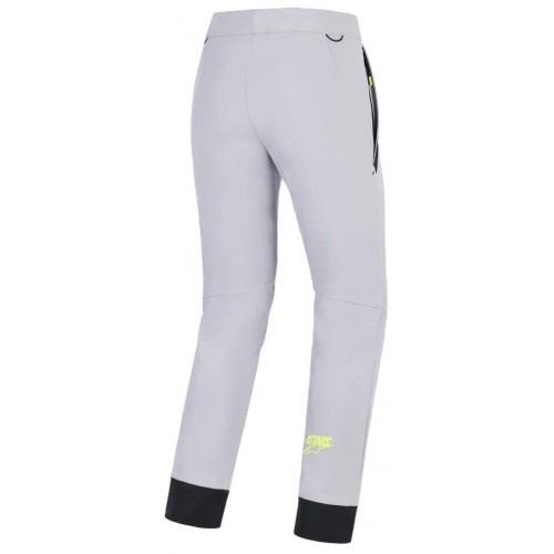Мотобрюки Alpinestars Aeroshell Grey/Yellow