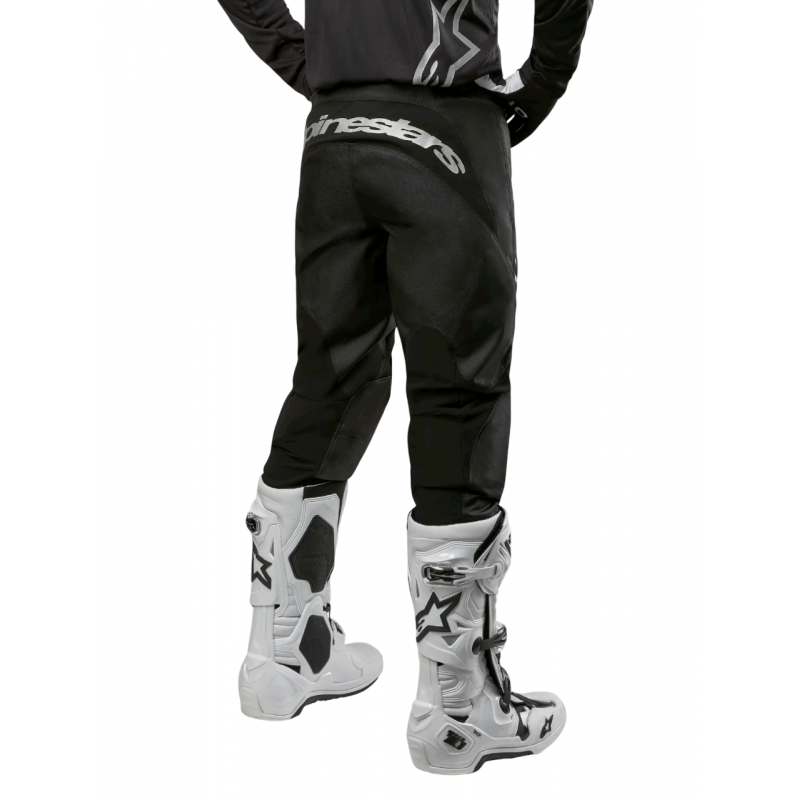 Мотобрюки Alpinestars Fluid Graphite Black/Silver Мотобрюки Alpinestars Fluid Graphite Black/Silver