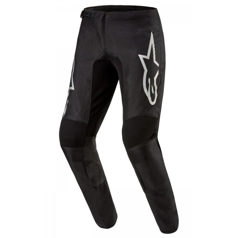 Мотобрюки Alpinestars Fluid Graphite Black/Silver Мотобрюки Alpinestars Fluid Graphite Black/Silver
