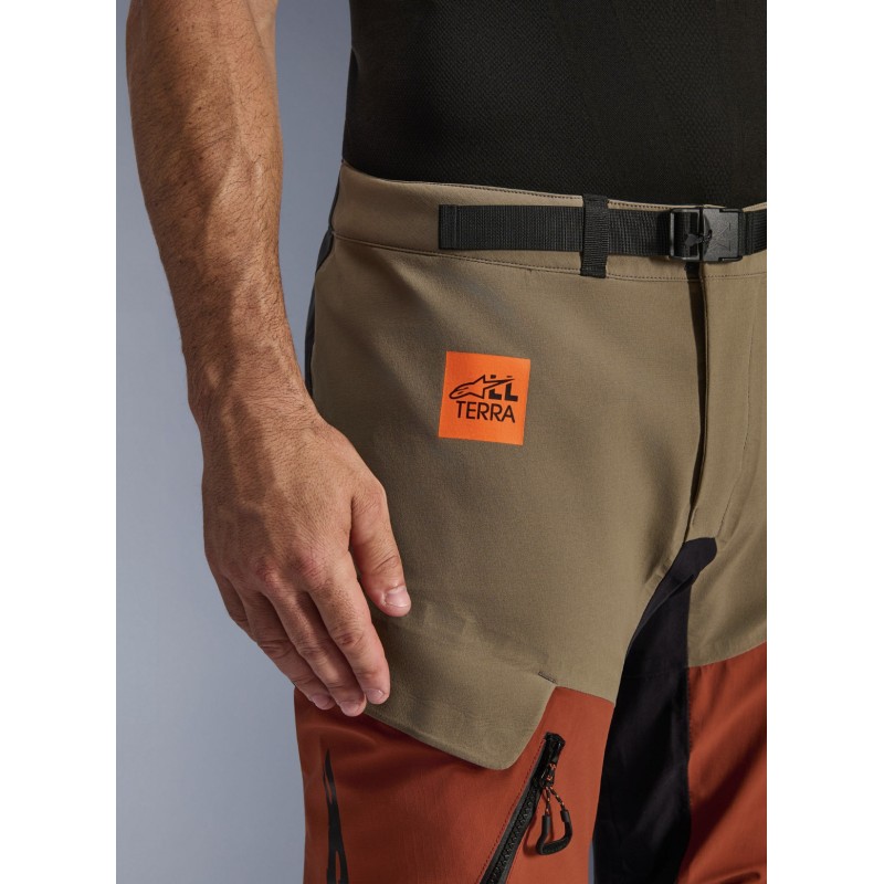 Мотобрюки Alpinestars Halo Pro Drystar XF Laminated Walnut/Rust/Black