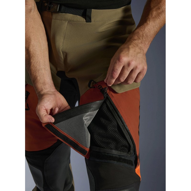 Мотобрюки Alpinestars Halo Pro Drystar XF Laminated Walnut/Rust/Black