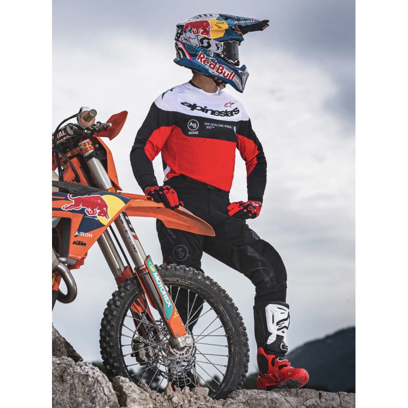 Мотобрюки Alpinestars Pro-Dura Black/Magnet/White