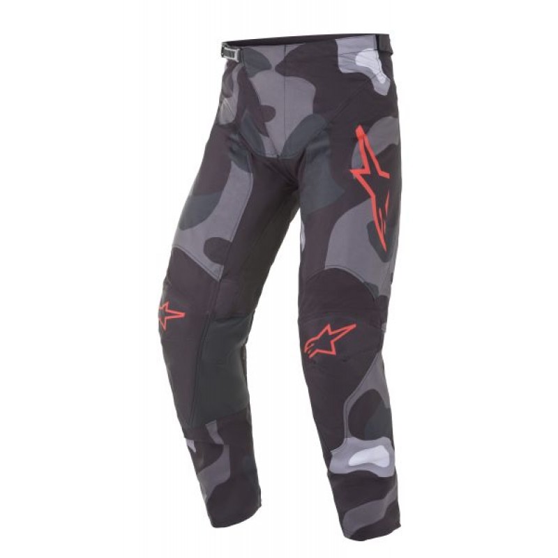 Мотобрюки Alpinestars Racer Tactical Grey/Camo/Red