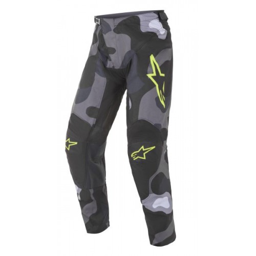 Мотобрюки Alpinestars Racer Tactical Grey/Camo/Yellow