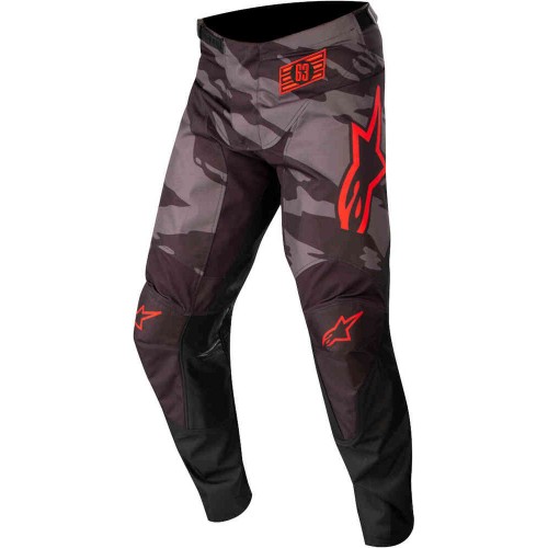 Мотобрюки Alpinestars Racer Tactical V2 Black/Camo/Red