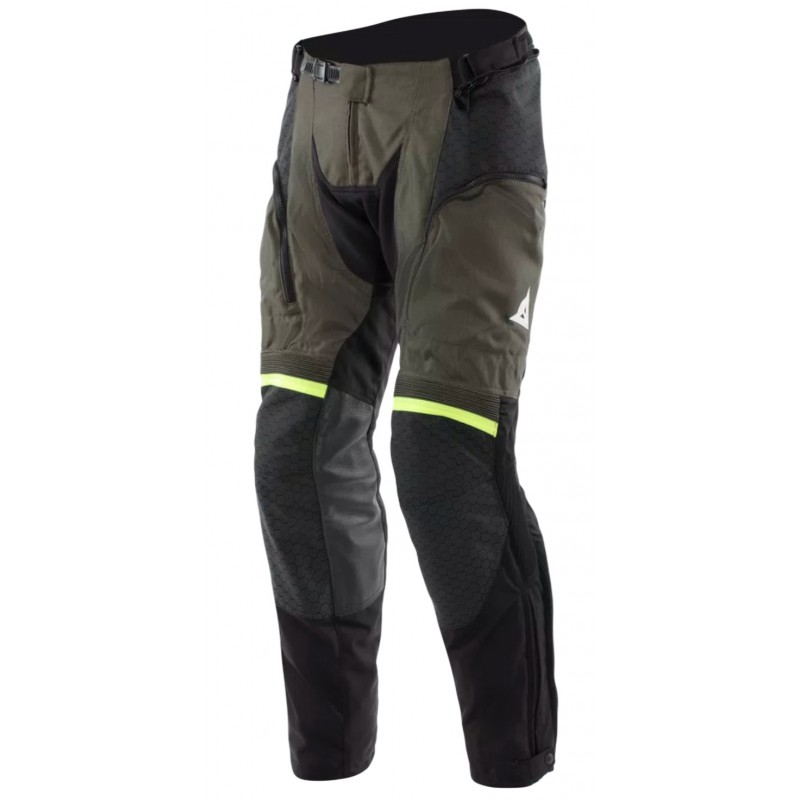 Мотобрюки Dainese Super Adventure Black/Green/Yellow