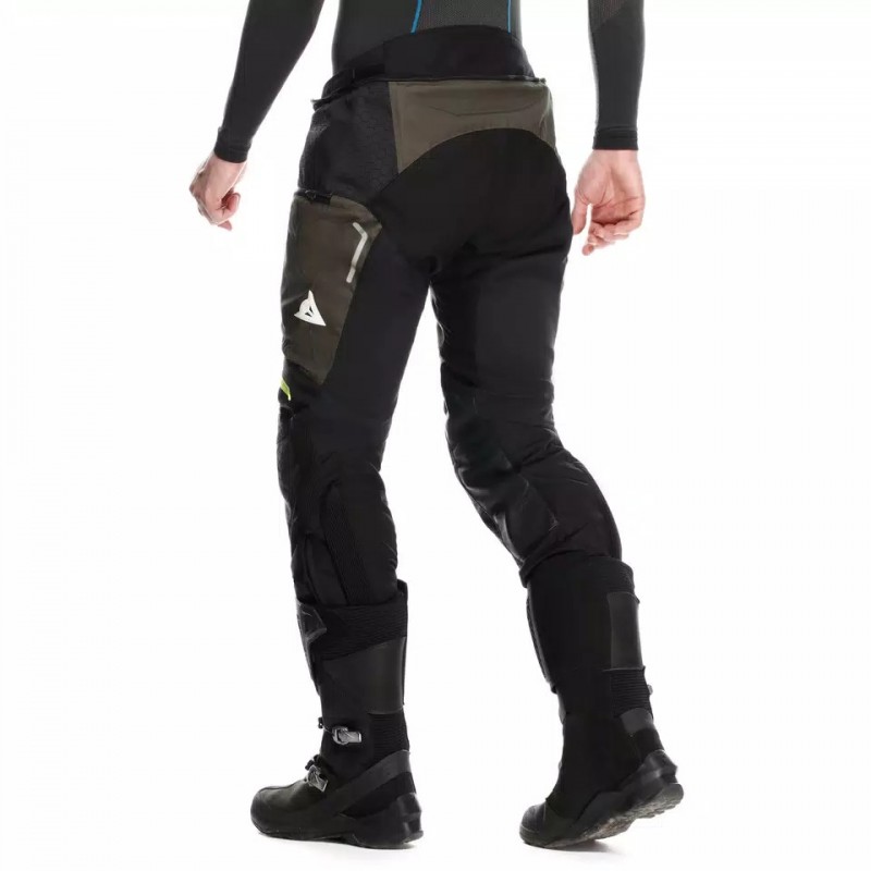 Мотобрюки Dainese Super Adventure Black/Green/Yellow