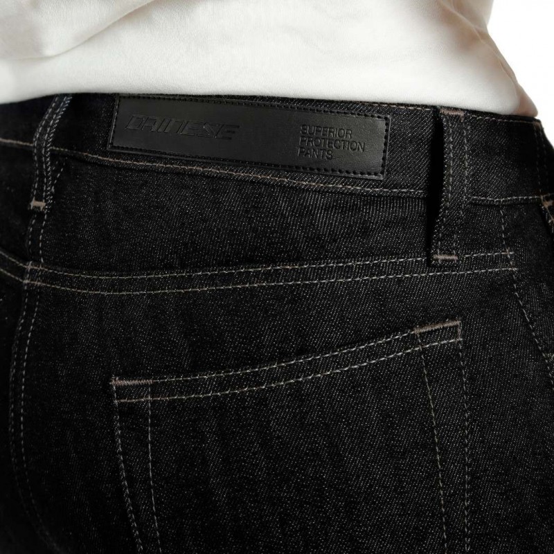 Мотоджинси жіночі Dainese Slim Black