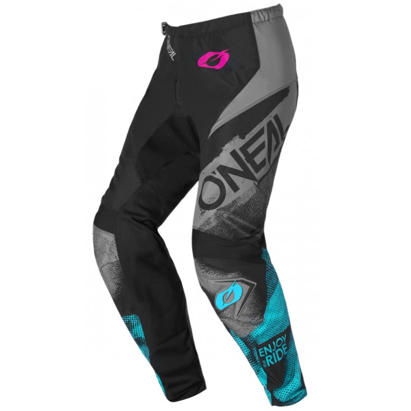 Мотобрюки жіночі Oneal Element Roller V.26 Black/Blue