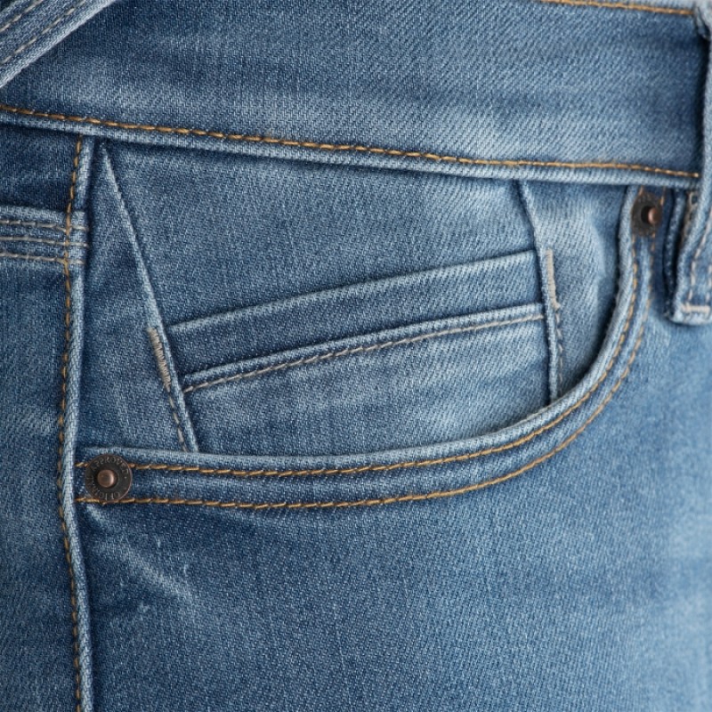 Мотоджинси Oxford Original Approved AA Straight Mid Blue