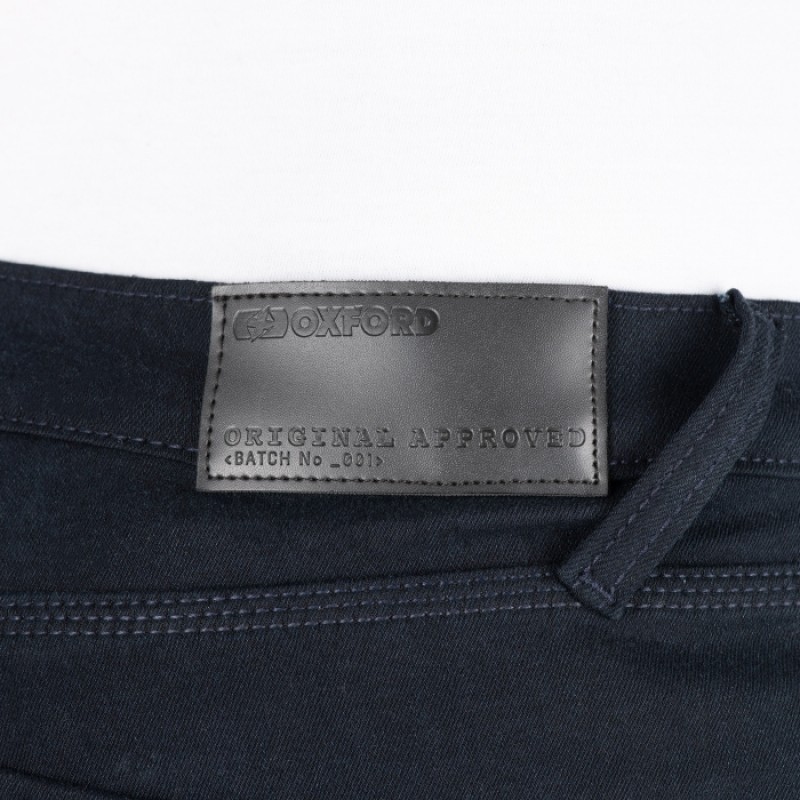 Мотоджинси Oxford Original Approved AA Super Stretch Black