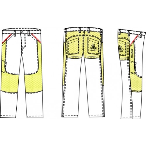 Мотоджинсы PMJ Boston Swot