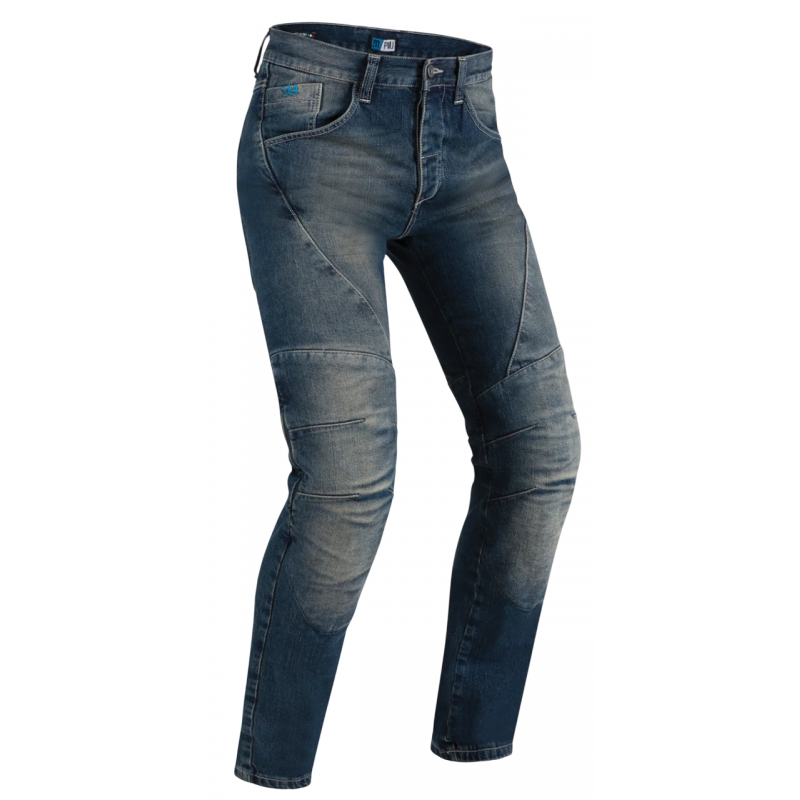 Мотоджинсы PMJ Dallas Blue