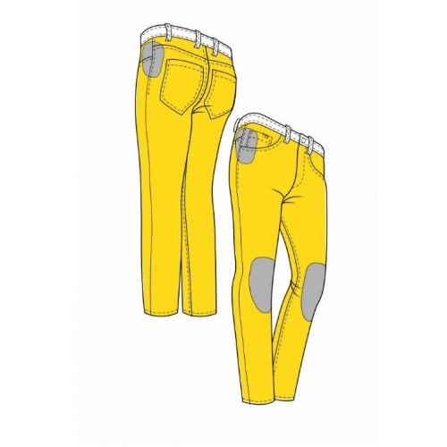 Мотоджинсы PMJ Deux T-Tex L32 Blue