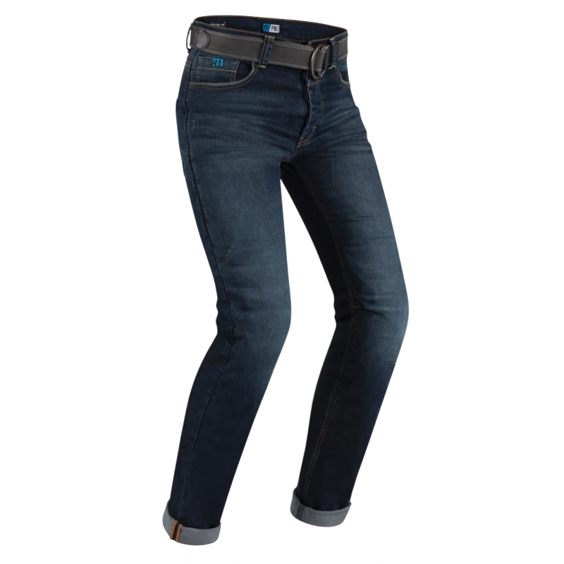 Мотоджинсы PMJ CafeRacer Twaron Blue