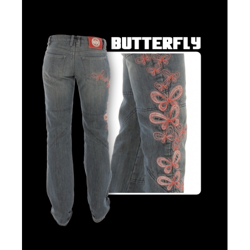 Мотоджинсы женские Sartso Butterfly