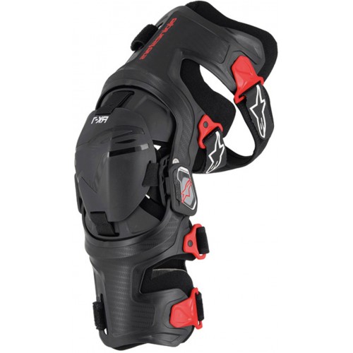 Мотонаколенники Alpinestars RK-7 Plasma Black/Red