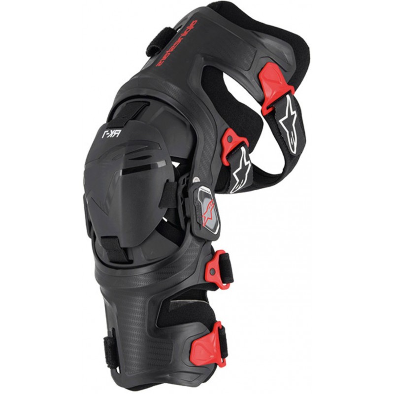 Мотонаколенники Alpinestars RK-7 Plasma Black/Red