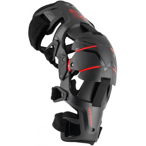 Мотонаколінники Alpinestars Rk-1 Plasma Black/Red