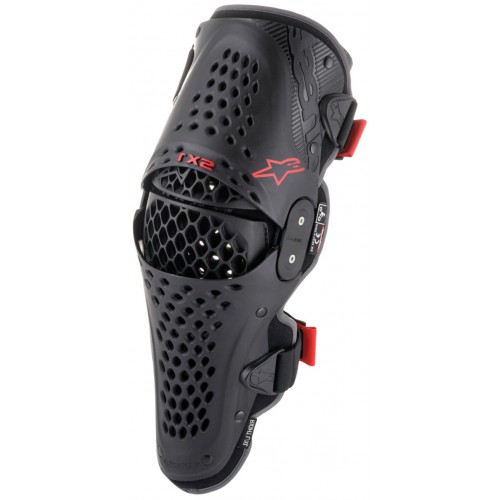 Мотонаколенники Alpinestars SX-1 V2 Black/Red