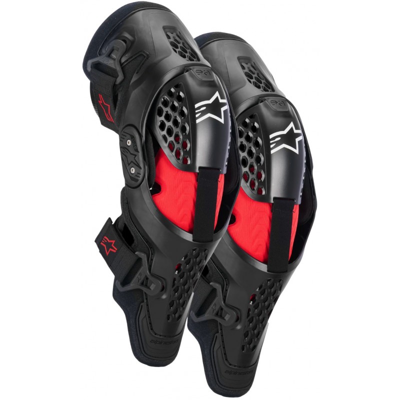 Мотонаколінники Alpinestars SX-1 Plasma Black/Red
