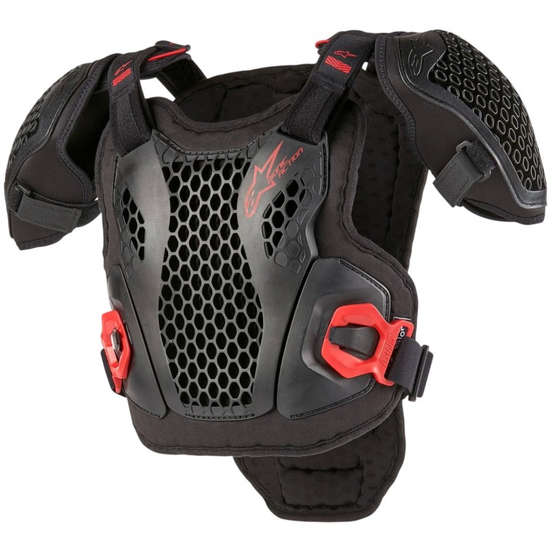 Мотопанцир дитячий Alpinestars Roost Youth Bionic Action Black/Red