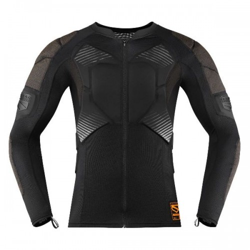 Моточерепаха Icon Field Armor Compression D3O Black