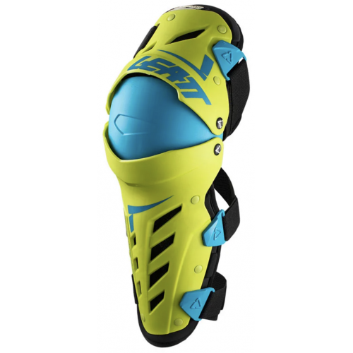 Мотонаколенники Leatt Dual Axis Yellow Blue