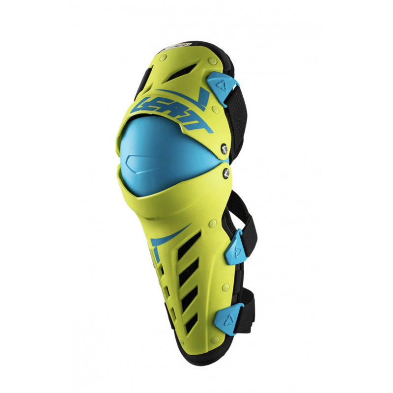 Мотонаколенники Leatt Dual Axis Yellow Blue