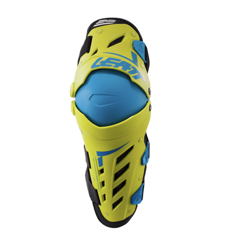 Мотонаколенники Leatt Dual Axis Yellow Blue