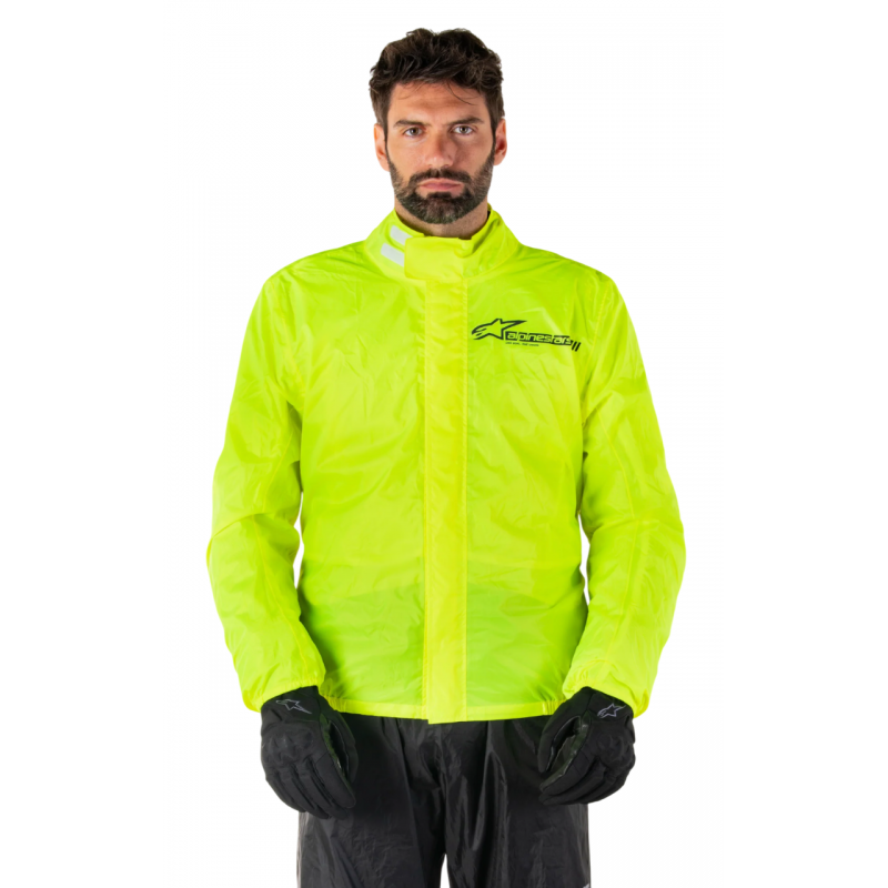 Мотодождевик куртка Alpinestars Hurricane Rain V2 Yellow Мотодождевик куртка Alpinestars Hurricane Rain V2 Yellow