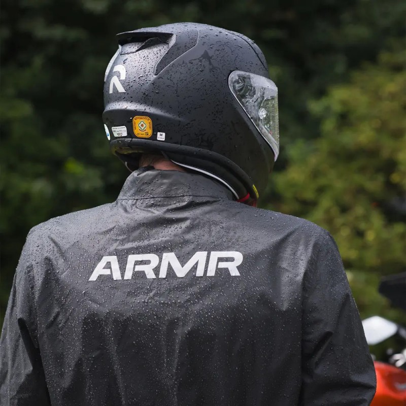 Мотодощовик куртка ARMR Dryguard Waterproof Black
