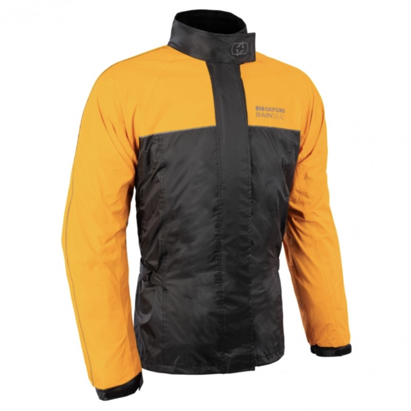 Мотодощовик куртка Oxford Rainseal Over Black/Orange