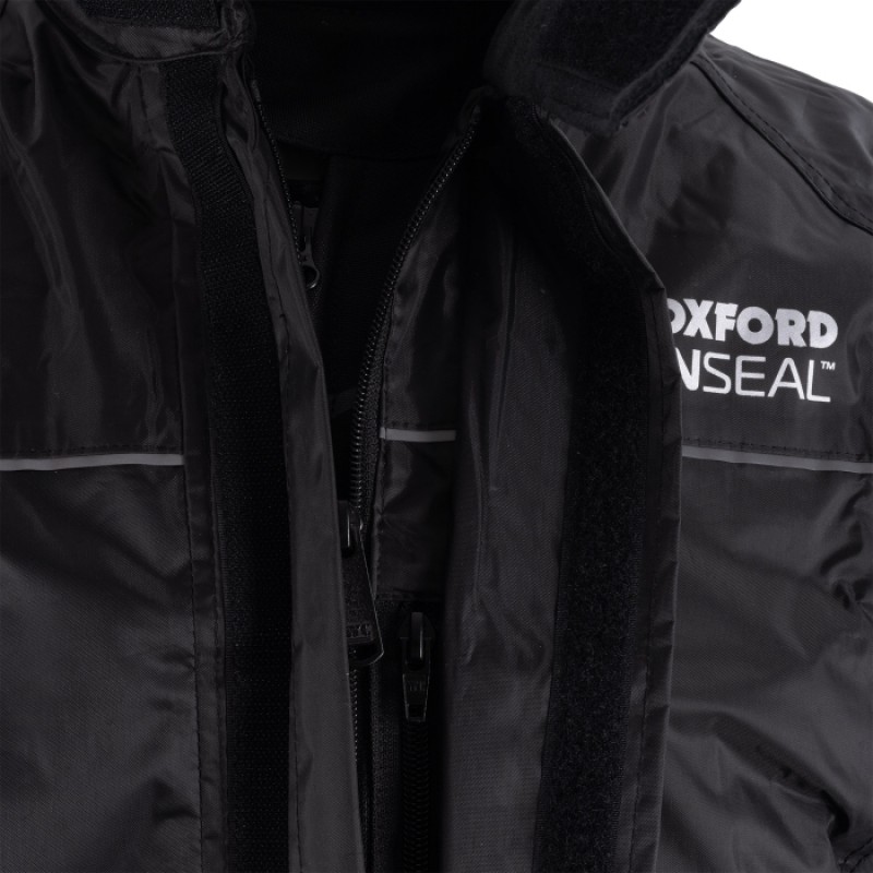 Мотодощовик куртка Oxford Rainseal Thermal Over Black