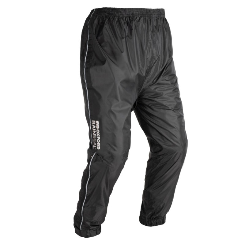 Мотодощовик штани Oxford Rainseal Thermal Over Black