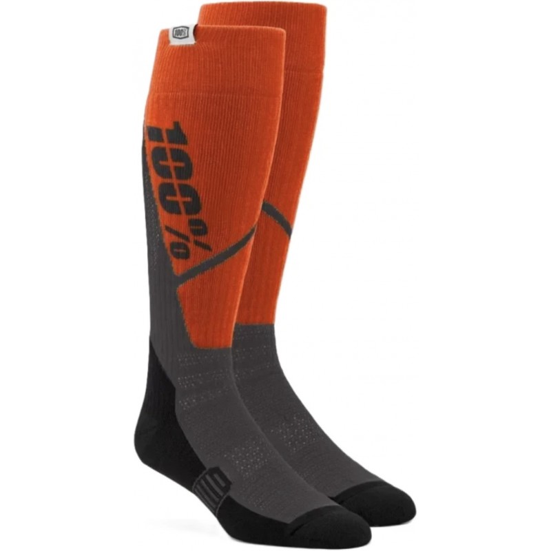 Шкарпетки 100% Torque Charcoal/Orange
